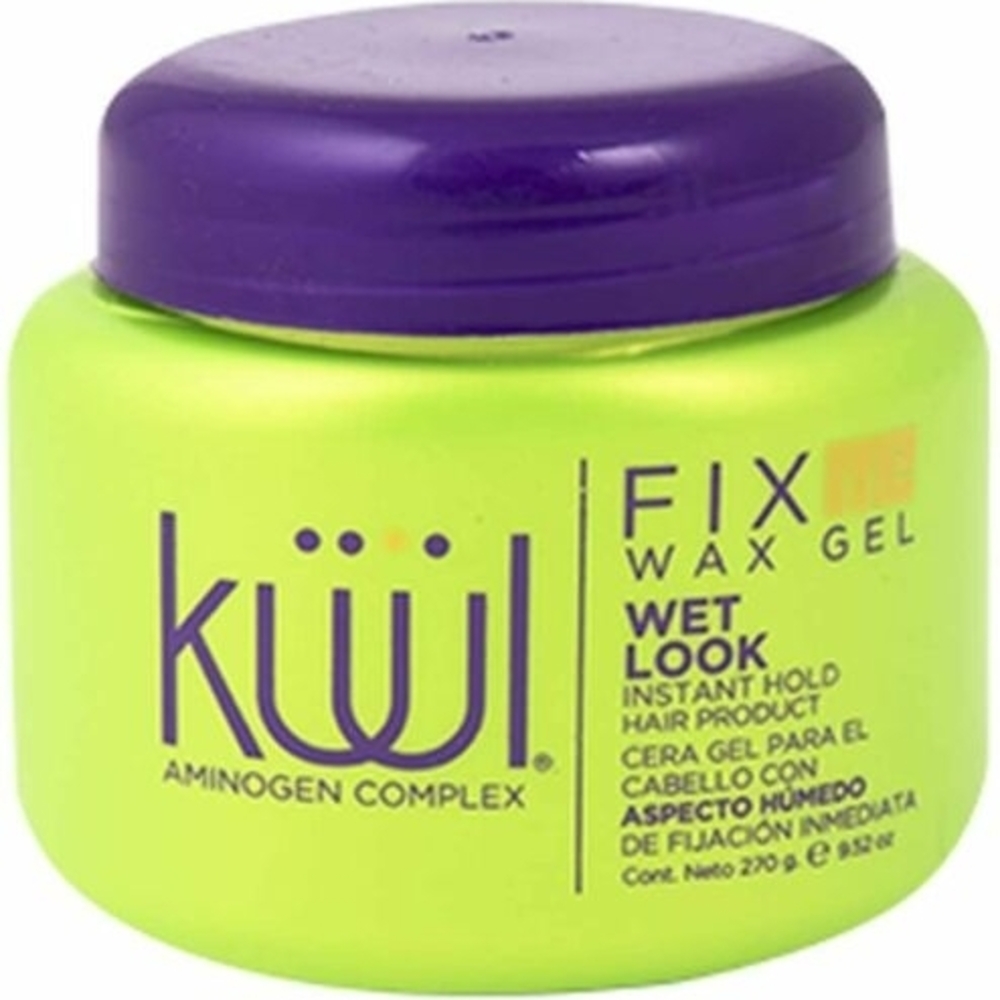 Fix Wax Gel Wet Look - Lime Green